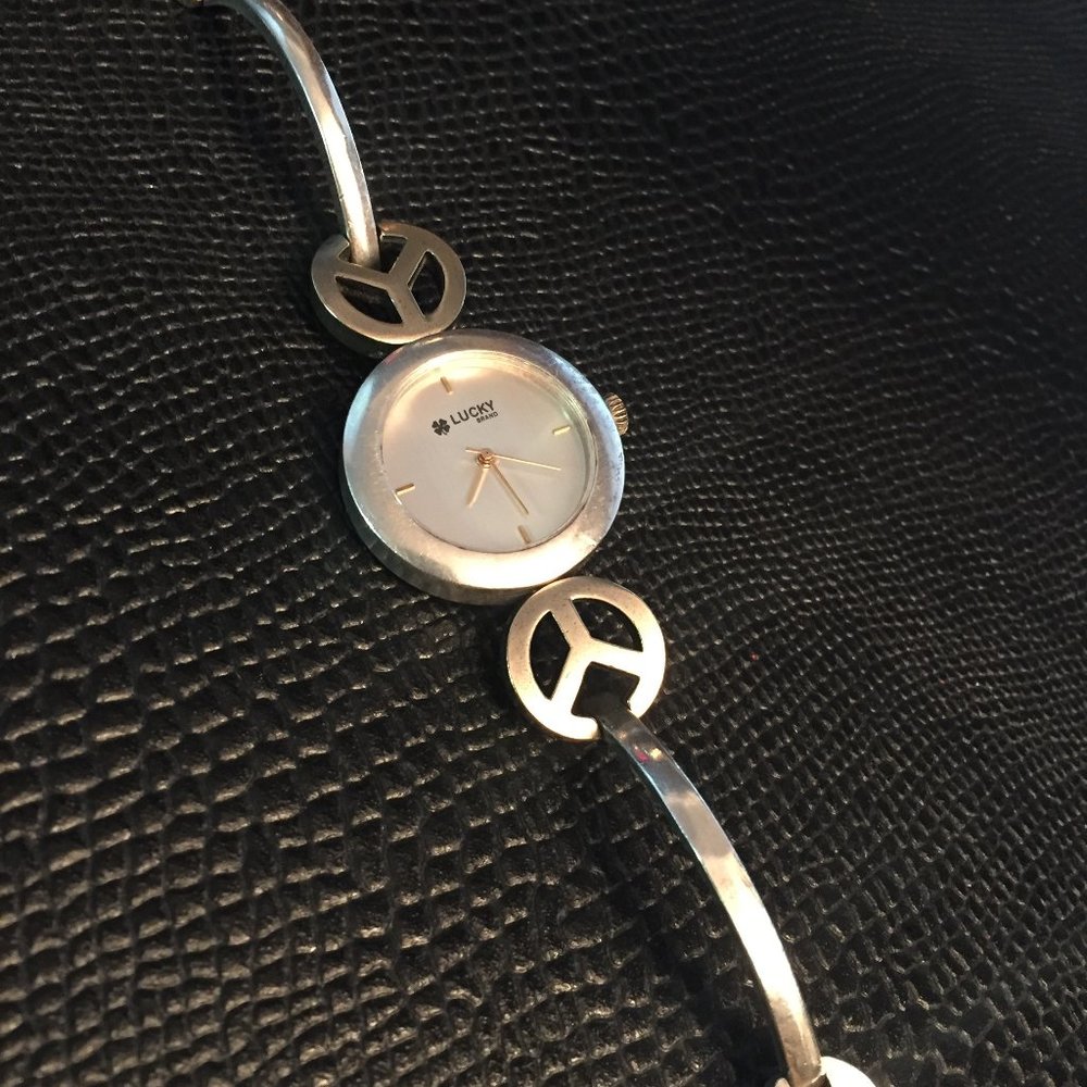 Lucky Brand Peace Sign Watch